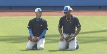 【ファイターズ】球場が沸いた！水谷瞬が打球を後逸し森本コーチと正座！新庄監督も期待の大砲！有薗直輝が1軍合流