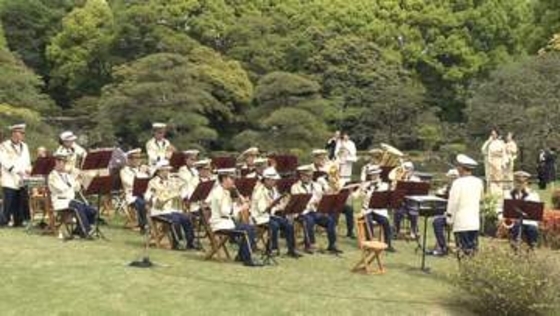皇室の護衛など担う「皇宮警察」の音楽隊　春・秋恒例の「園遊会」が誕生のきっかけに