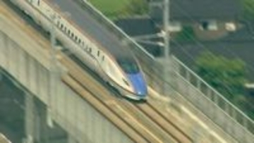 【速報】北陸新幹線が金沢・敦賀間の上下線で運転見合わせ　架線に飛来物　列車を緊急停止