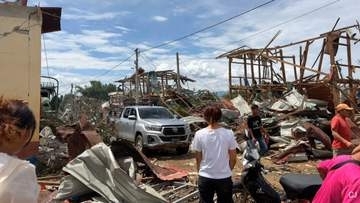ミャンマーで大規模爆発20人以上死亡　鉱山作業用の爆薬が誤って爆発か