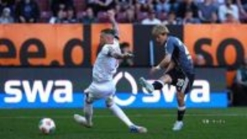 フランクフルト堂安律が今季5ゴール目！右足で正確なシュート　アウクスブルク戦に途中出場