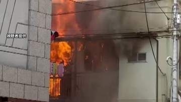 店舗兼住宅で火事　家族4人居住か　60歳女性が死亡、70代男性が意識不明の重体　東京・大田区