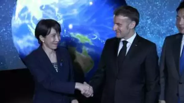 「日本が誇る技術」高市総理がフランスのマクロン大統領と宇宙関連企業を視察　宇宙ごみ除去などで高い技術力