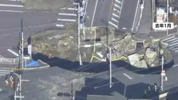 1年3カ月ぶりに通行止め一部解除　全面復旧まで5～7年かかる見通し【埼玉・八潮市道路陥没事故】