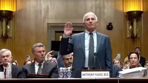 アメリカ上院委員会　ファウチ元所長の議会侮辱罪巡る決議を可決　公聴会で100回超の回答拒否