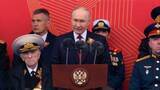 「プーチン氏「勝利は我々のもの」　ロシア戦勝パレードで欧米に対抗姿勢　北朝鮮兵士が初参列も式典の規模は大幅縮小　軍事車両も見られず」の画像1