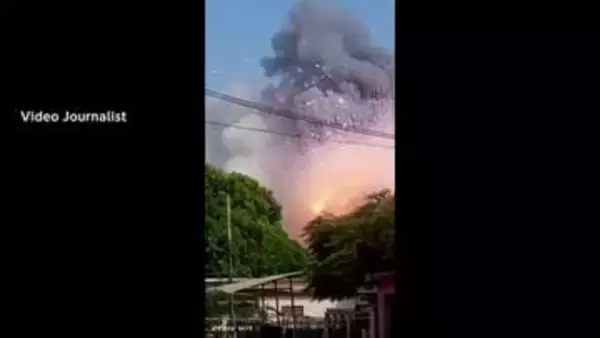 ミャンマーで大規模な爆発　少なくとも55人死亡、さらに増える恐れ…鉱山用爆薬が誤爆か