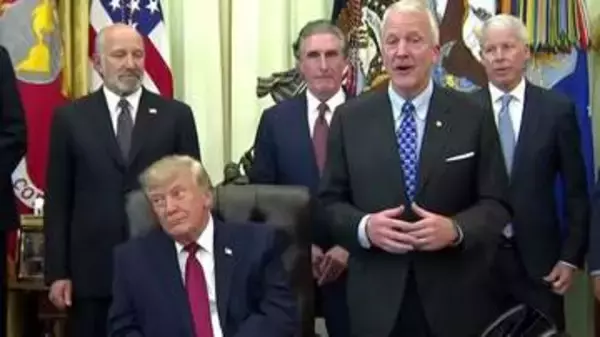 トランプ大統領が韓国による最大31兆円の投資計画発表　「パートナーシップをかつてないほど強固にする大きな一歩」　見返りに関税15％に引き下げ