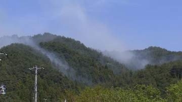 岩手・大槌町の山火事1500人態勢で消火活動続く　これまでに1373ヘクタールが消失