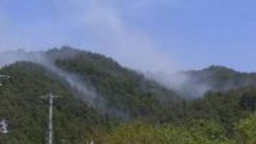 岩手・大槌町の山火事1500人態勢で消火活動続く　これまでに1373ヘクタールが消失
