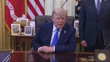 トランプ大統領「勝利」宣言を模索か　ホルムズ海峡の航行全面再開で　核合意せずに戦闘終結の構えも　アメリカ紙