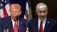 トランプ大統領「少しいら立っていた」　イスラエル・ネタニヤフ首相への罵倒を認める　両氏ともに友好関係を強調