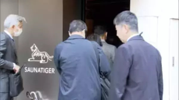 夫婦2人死亡のサウナ店に港区や消防が立ち入り検査…店側関係者が遅れるハプニングも　東京・赤坂