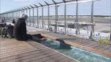 「成田空港　第一ターミナルの一部がリニューアル　展望に足湯やマウンテンデッキを新設」の画像1
