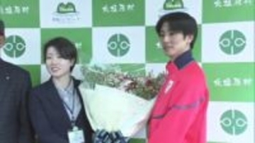 村で初めてのオリンピアンが帰郷　モーグル・西沢岳人選手が福島・北塩原村へ　「4年後はメダル」次のオリンピックに向け決意