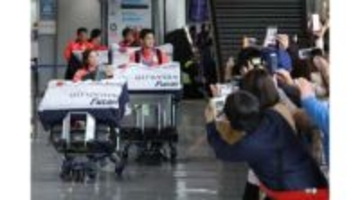 坂本花織選手「感情がジェットコースターのような17日間」　オリンピック日本選手団が帰国会見