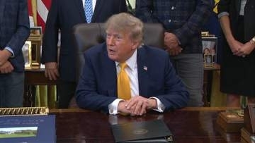 トランプ大統領　イラン「ピックアックス山」への攻撃を改めて警告　ウラン濃縮施設がある中部ナタンズ近郊