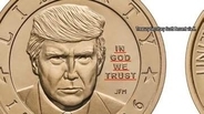 トランプ大統領の肖像入り「1ドル金貨」製造へ
