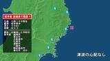 「岩手県で最大震度1の地震　岩手県・宮古市、大船渡市、陸前高田市、釜石市、住田町、大槌町、盛岡市、八幡平市」の画像1