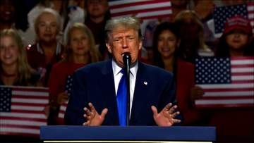 【中継】トランプ大統領「勝てば5000ドル配る」　中間選挙に向けた共和党大会で支持呼びかけ　支持率低迷に焦りか