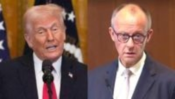 ドイツのメルツ首相とトランプ氏が電話会談　イラン対応やホルムズ海峡開放で認識一致
