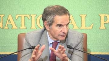 「イランと技術レベルで協議始めた」IAEA事務局長　核施設の査察へ「できるだけ早く現地入りしたい」　具体的日程は言及避ける