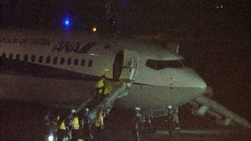 ANA機が那覇空港に緊急着陸　右エンジントラブルで緊急脱出　国交省が重大インシデント認定、あす航空事故調査官派遣へ