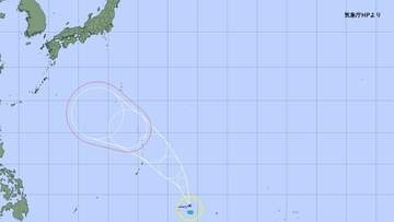 【台風情報】台風18号発生　23日暴風域ともない小笠原近海へ進み、24日に強い勢力で日本の南へ