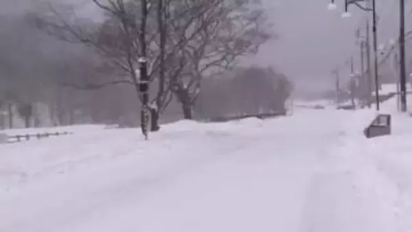 【居座り寒波】青森・酸ヶ湯は22日午後3時時点で積雪439cm…群馬・みなかみ町は“氷点下5℃”厳しい寒さ