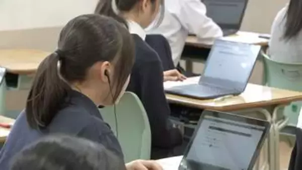 「全国学力テスト」きょうから開始　中学校「英語」はオンライン方式で実施　4技能全てタブレット端末を使用