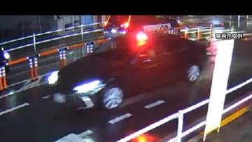 「パトカー真ん中通ります」“ニセ覆面パトカー”で飲酒運転、電柱に衝突　信号無視繰り返し「緊急走行の気持ちよさ感じたかった」　男2人逮捕