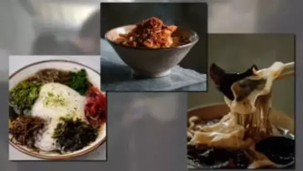 “進化形”立ち食いそばメニューが続々　東京・日本橋は「グリーンカレー」、渋谷では「セリ」「ワイン」とのコラボも