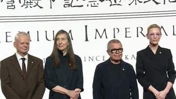世界文化賞受賞者が会見　「この上ない栄誉」喜び語る