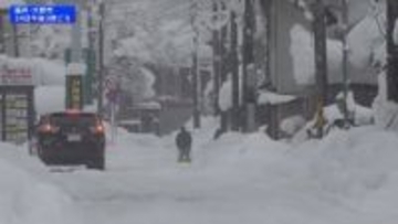 最強・最長寒波　日本海側を中心に大雪再びピーク　北陸道など除雪作業で通行止めも