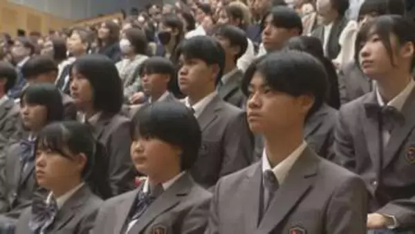 生徒数倍増で17クラスに 「中村女子」から「中村学園高校」へ共学スタート 私立の‟高校無償化”影響か【福岡発】