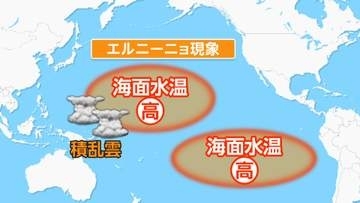 「スーパーエルニーニョ」10月頃に発生か　非常に強い台風、豪雨に注意　食料価格13%上がる試算も