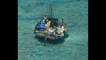 中国が南シナ海に「無許可の構造物」 フィリピン当局が抗議・撤去要求