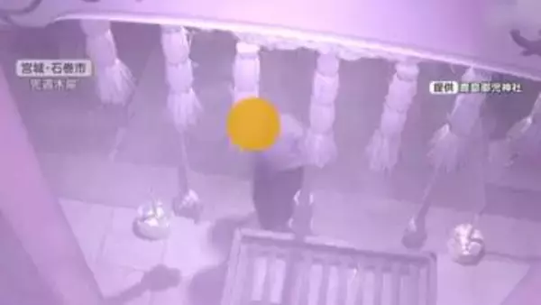 重さ約100キロのさい銭箱引き倒し逃走　未明の神社に現れた不審な人物　 宮城・鹿島御児神社「許しがたい行為」
