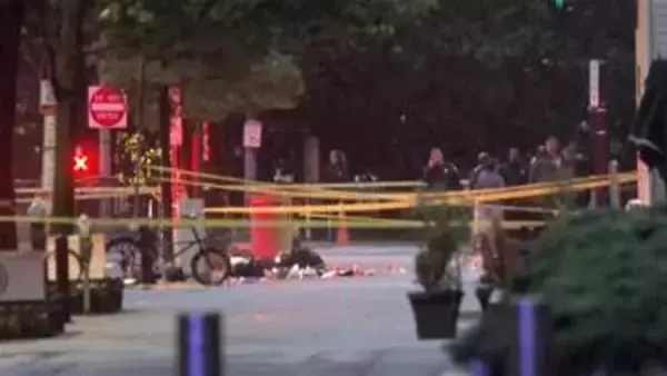 「伏せろ！」リポート中に銃声　ホワイトハウス近くで発砲、通行人1人が重体　容疑者は射殺