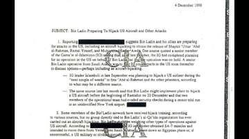 CIAが機密文書公開　9.11の3年前に「航空機突入」の可能性をクリントン大統領に警告