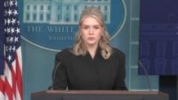 「トランプ大統領が双方に強い苛立ちを覚えている」ホワイトハウス報道官会見　ウクライナ和平協議の進展が不透明との認識