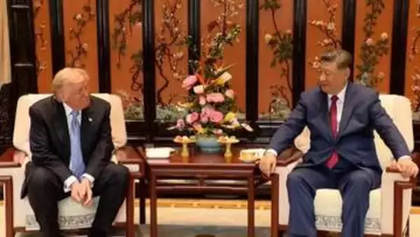 トランプ大統領が北京出発　両首脳は庭園で友好ムード演出　首脳会談は台湾問題めぐり一時緊張か　今回の訪中の成果は