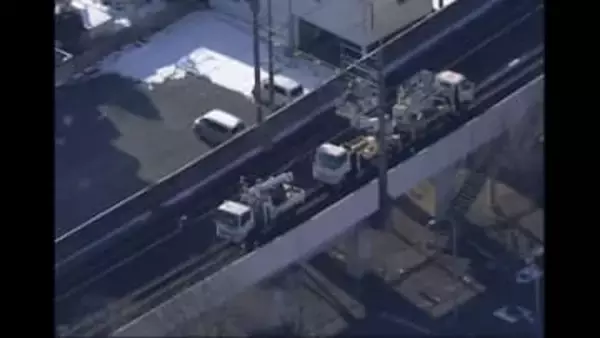 約4kmにわたり設備100カ所以上損傷…JR宇都宮線の架線断線トラブル