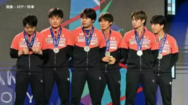 卓球世界選手権団体戦・決勝　男女とも中国に敗れ惜しくも銀メダル　男子は10年ぶり、女子は6大会連続の銀