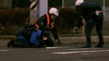 小学生男児が大型トラックにはねられ死亡　運転手の男を緊急逮捕　島根・松江市