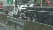 大型トラックを運転していた30代男性が死亡　東名高速下り・東京料金所近くでトラック3台が絡む事故