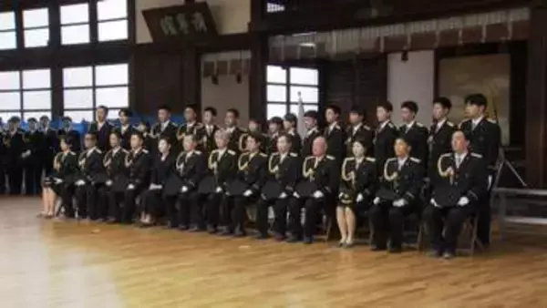 皇宮警察学校で入校式　140年節目の年に新たなに50人の新人護衛官が誕生