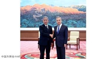 岩屋前外務大臣が中国・王毅外相と会談　台湾巡る「誤った言動の是正」の要求に「両国関係が原点に立ち返るようにしたい」