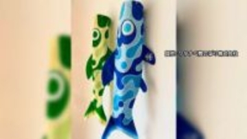 ノーベル賞研究が伝統工芸とコラボ　化学賞・北川進さん開発の新素材「MOF」使用の“こいのぼり”