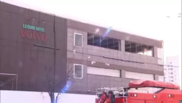 「酸欠の疑いで倒れている…」解体工事中のホテルで20代から70代の作業員4人を病院搬送　札幌市